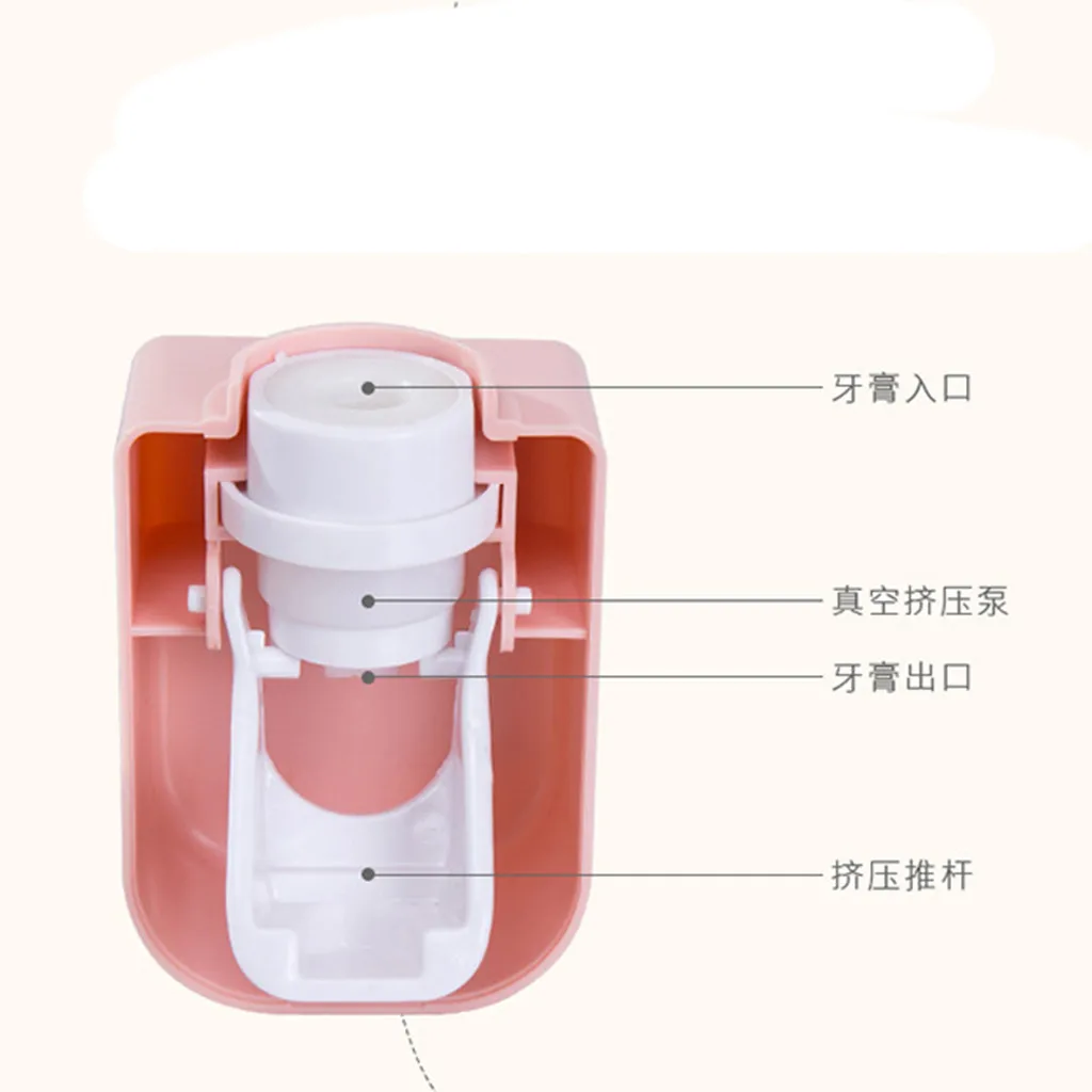 Автоматический диспенсер для зубной пасты настенный клейкий пластиковый соковыжималка для зубной пасты для ванной комнаты бытовые товары# BL1