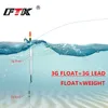 FTK 5 unids/pack Barguzinsky abeto flotar 1g 2g 3g longitud 16 cm-20 cm pesca Float Vertical boya flotante de pesca para la pesca de la carpa ► Foto 3/6