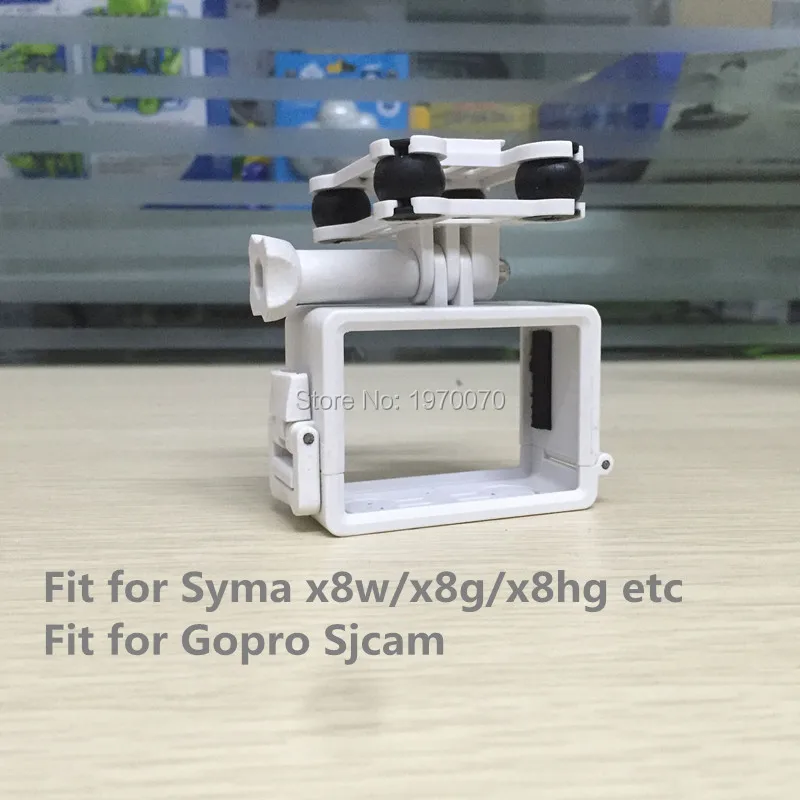 

Stable Gimbal Frame Holder for Gopro Sjcam Camera Fit for Drone RC quadcopter of Syma X8C X8W X8G X8HW X8HG