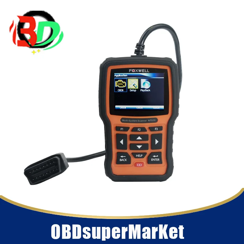 

Universal Car Diagnostic Tool Foxwell NT510 Fit For Hyundai Kia Update Online OBD2 Code Scanner