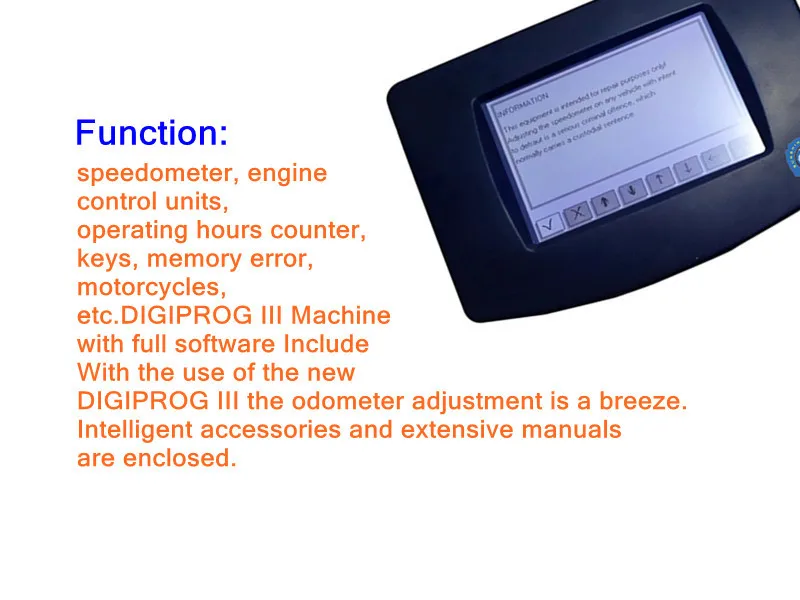 Новейший программист одометра Digiprog III простой набор OBD версия Digiprog 3 V4.94 с OBD2 ST01 ST04 кабель одометра Digiprog3