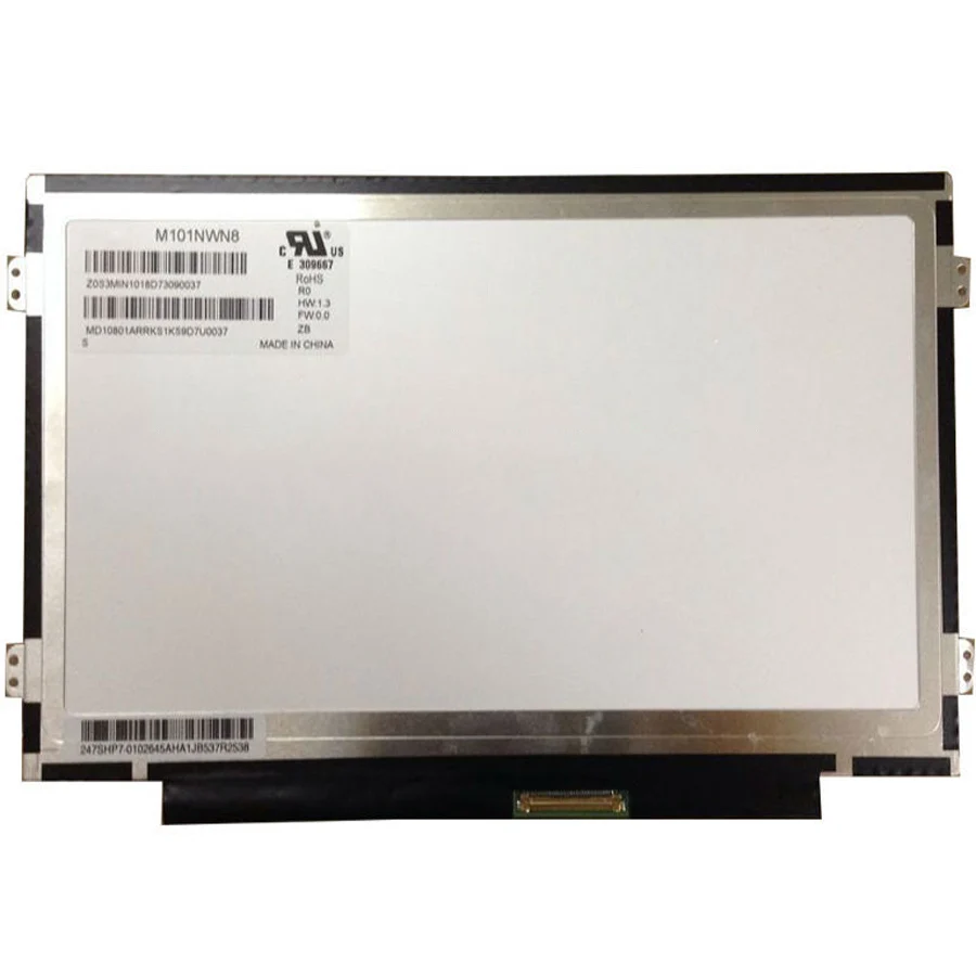 

Free shipping M101NWN8 R0 10.1" LED LCD Screen Panel For LENOVO IDEAPAD A10 WXGA HD 1366X768 Slim