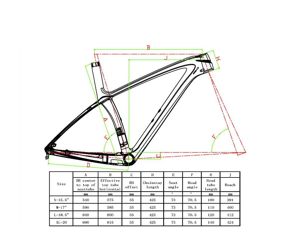 Perfect Costelo 9.9 bicycle MTB Frame carbon Bicylce Mountain Bike 27.5 650B MTB Frame original groups wheels saddle bar tire 2