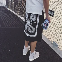 M-XL! Новинка, летняя мужская одежда, модная, индивидуальная, Ретро стиль, национальный тренд, мужские капри, юбки, костюмы для сцены, певицы