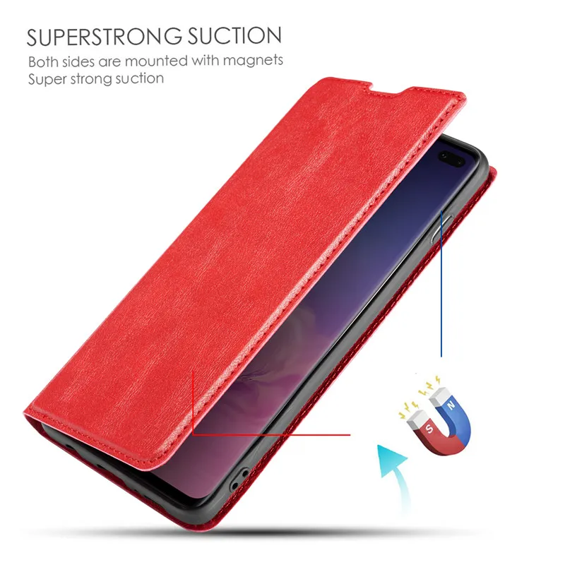 Чехол книжка для samsung galaxy Note 8 9 Note8 Note9 SM N950 N960 ультратонкий чехол телефона с
