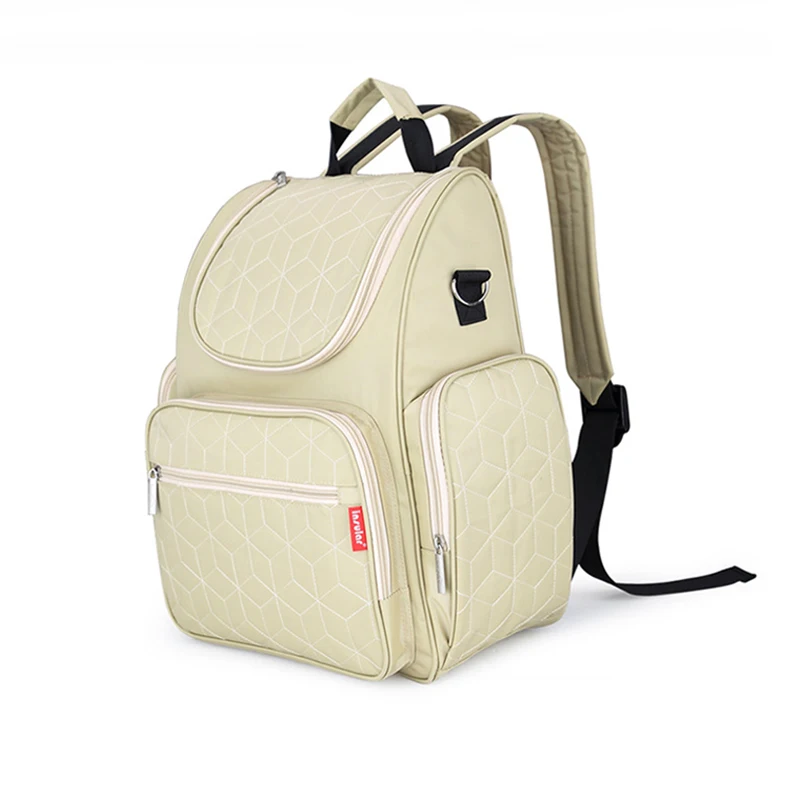 4 PcsSet Baby Diaper Bag Waterproof Mummy Travel Baby Care Nappy Bags Multifunction Toddler Bottle Insulation Backpack BB6032 (13)