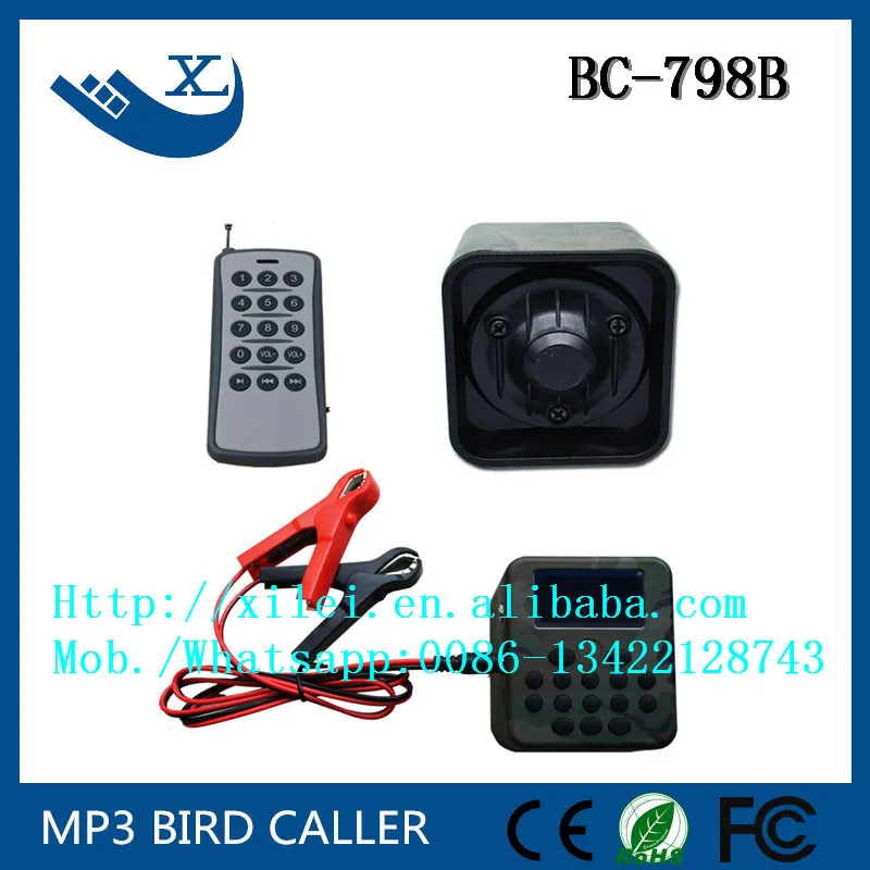 Заводская цена птица звук mp3 загрузки BC 798B 50 Вт mp3 плеер с птицами звук с пультом дистанционного управления