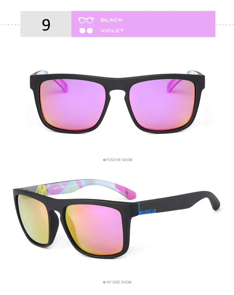 Модные поляризационные солнцезащитные очки для мужчин Роскошные брендовые Качественные Спортивные солнцезащитные очки для вождения UV400 Lunette De Soleil Homme
