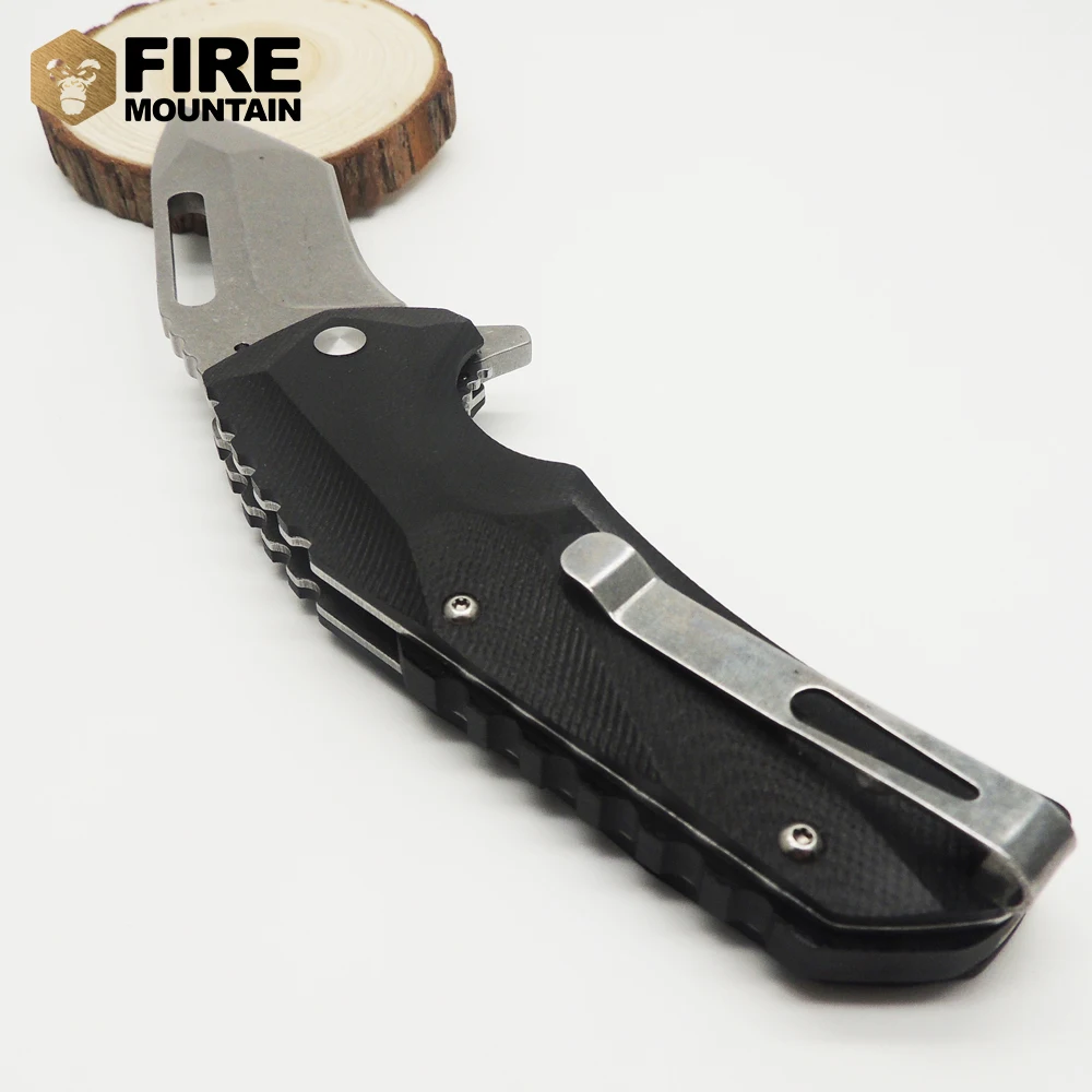 BMT Медфорд выживания Тактический Кемпинг Складной нож 8Cr17 сталь лезвие черный G10 Ручка Универсальный Охотничий Нож EDC нож шестерни инструмент