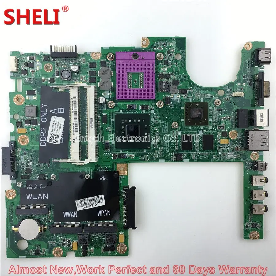 CN-0C235M 0C235M C235M Laptop Motherboard For Dell Studio 1555 DA0FM8MB8E0 W018J HD 4570 1