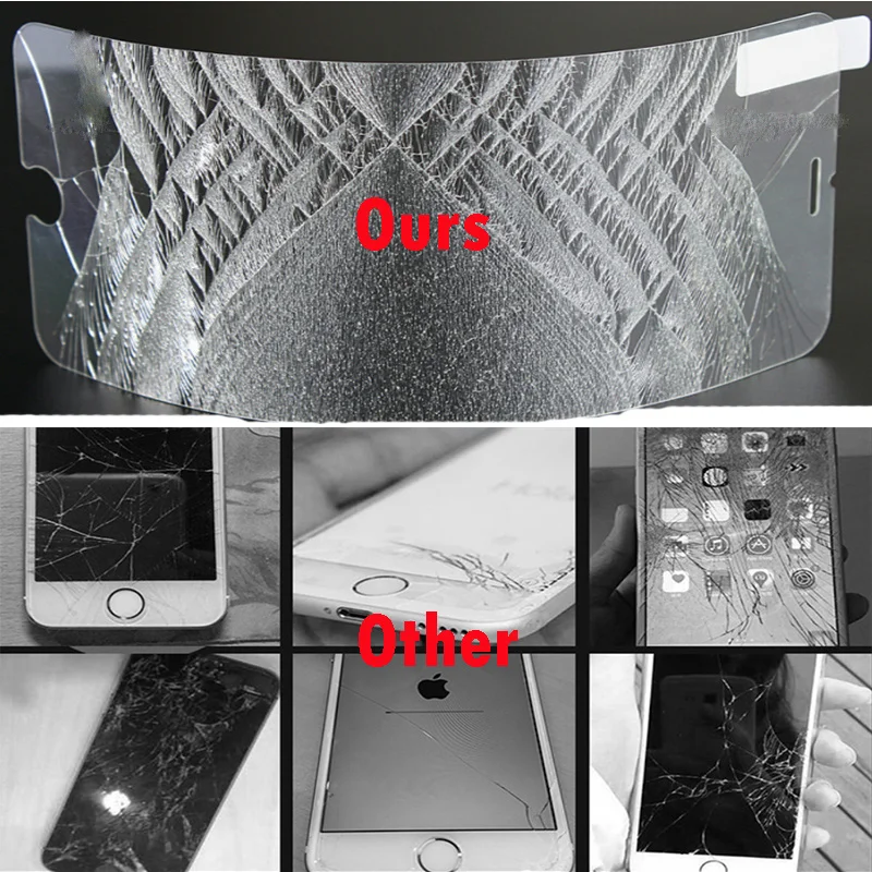 защитное стекло 2 шт. 9 H закаленное Стекло для IPhone X протектор 6 6s плюс 8 7 5 5S 5c SE 4 4S