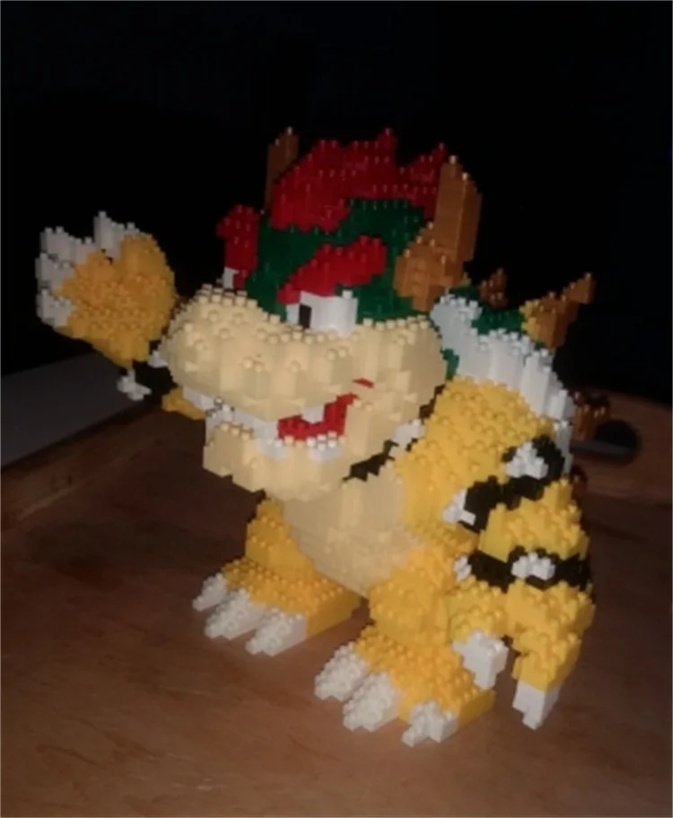 Balody конструктор мультяшная модель аниме Марио аукцион фигурки сборка Wario brinquedos