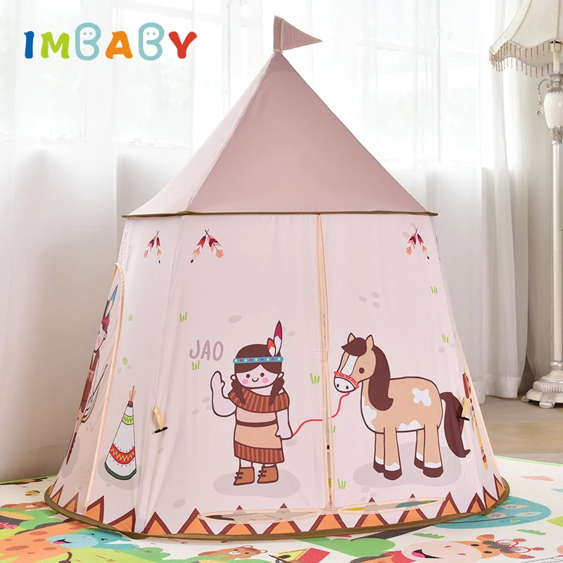 

IMBABY Playpen for Children Playpen Pool Balls Baby Playpen Balls Pool for Baby Fence Metal Kids Tent Indoor Baby Tent Toys