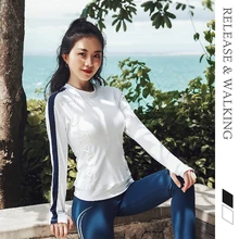 R& W дышащая спортивная куртка для бега, одежда для женщин, тренировочные толстовки с длинными рукавами на молнии, пальто для йоги, облегающие футболки для спортзала