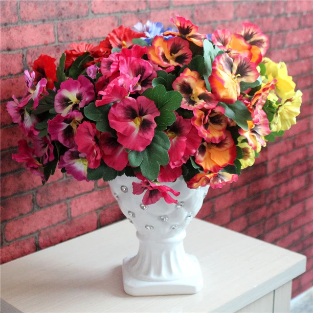 Hot Artificial Flowers Plants Home Office Wedding Decor Hot Artificial Flowers Plants Home Office Wedding Decor Silk Flower Diy Arrangement Fl
