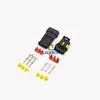 Free Shipping 1 Set 1/2/3/4/5/6 Pin Sealed AMP Tyco Waterproof Electrical Automotive Wire Connector Plug Terminals for Car ► Photo 3/6