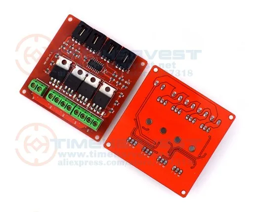 

Four Channel 4 Channel Way Route MOSFET Button IRF540 V4.0 MOSFET Switch Module For Arduino DC Motor Drive Dimmer Relay Board