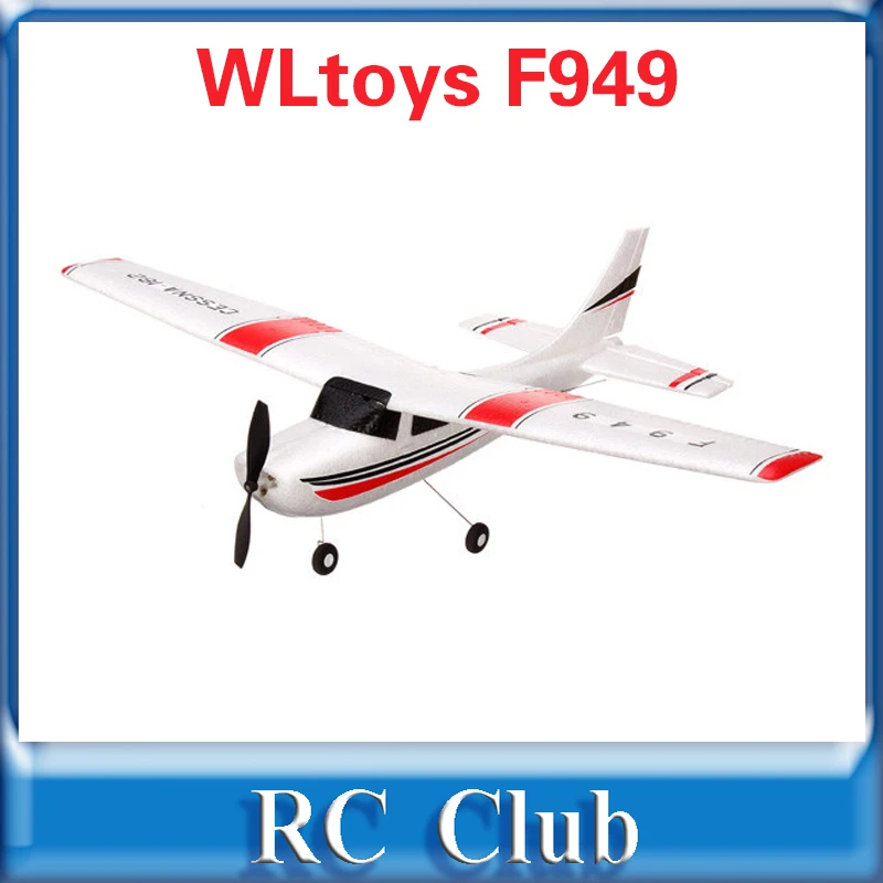 WLtoys F949 Cessna 182 3CH 2.4G RC Fixed Wing Plane RC Glider Electric