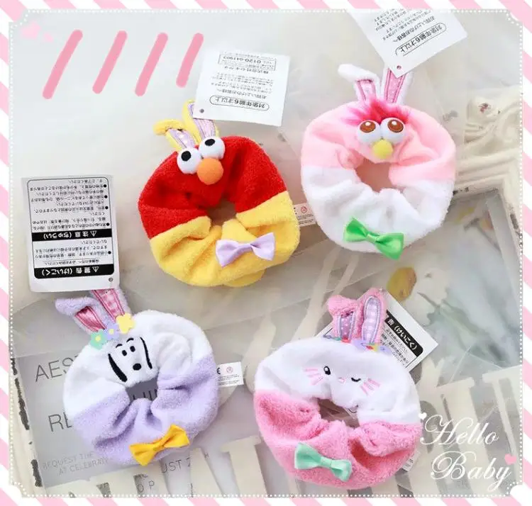 

cartoon Sesame Street Elmo Cookie Big Bird Ernie Bert Plush hairband Toys girls headband hairwear for girls gifts