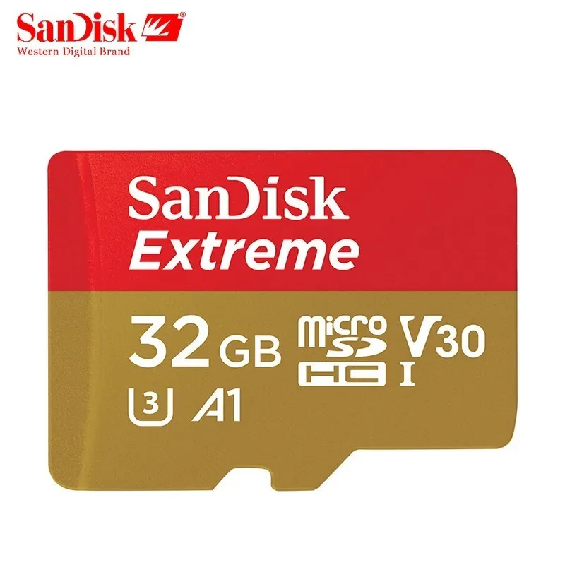 Купить SanDisk Extreme и ультра Micro SD карты памяти UHS I SDHC SDXC C10 U3 V30 A1 16 ГБ 32 ГБ 64 ГБ TF карты для смартфона Камера Tablet и т. д.