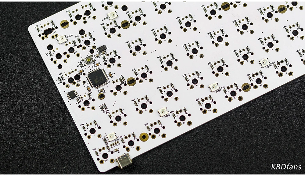 KBD75 REV 2,0 PCB(USB TYPE-C) kbd75 pcb alu plate