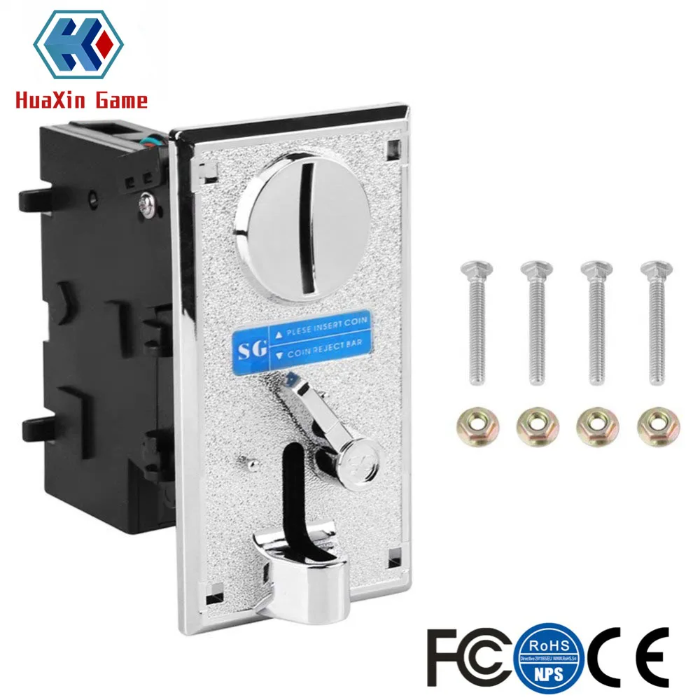 

CPU Coin Selector, Electronic Coin Selector Acceptor Coin Receiver Arcade Machine For Arcade Game