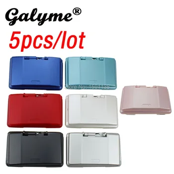 

5pcs/lot New Arrival Full Repair Cover Case Shell for NintendoNDS DS Game Console Housing Shell 7 Color Boy Case Dual Screen