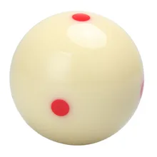 6 Red Dot Spot Measle Бильярд Пул тренировка/Кий Мяч 6 Oz-2 1/4 Новинка