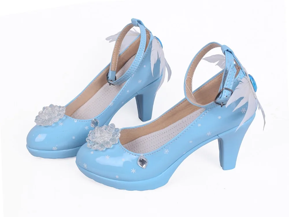 VOCALOID Snow Miku 2019 Cosplay Snow Shoes (4)