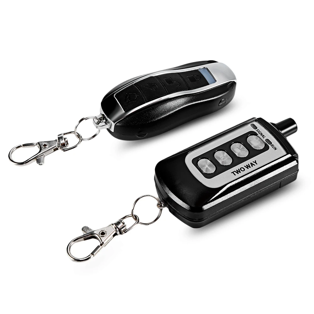 VicTsing Universal Two-way Motorcycle Anti-theft Security Alarm System Vibration Reminding Remote Control Engine Start Speaker   (5)