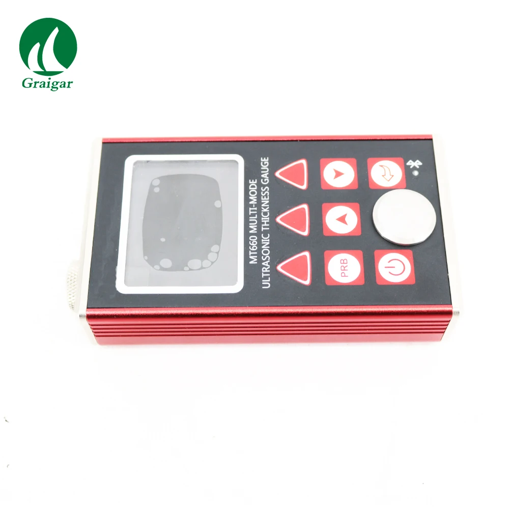 MT660 Through Coating Color TFT LCD display Digital Ultrasonic Thickness Gauge Meter | Инструменты