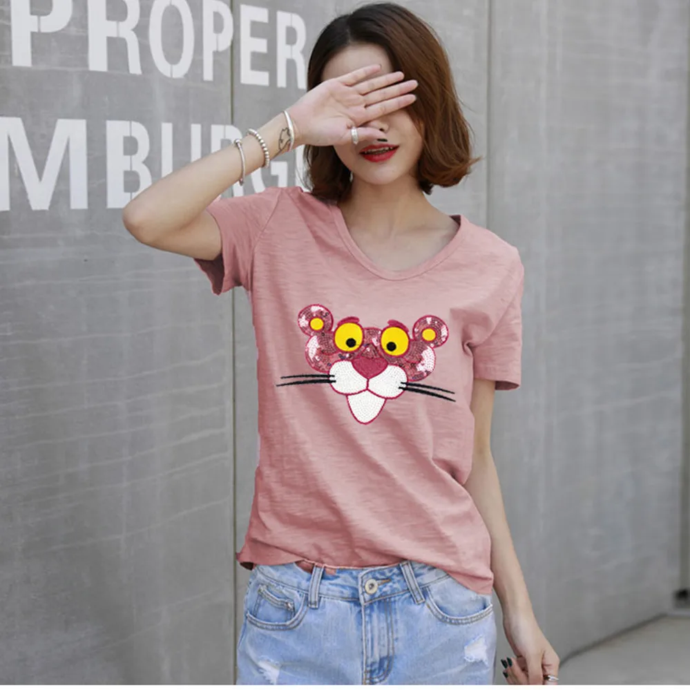 

Sew on Clothing Patches Fashion Embroidery Sequins Cartoon Lion Head Badges Apparel Garment Bags T-shirt DIY