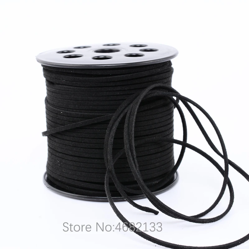 

MOQ 1 Pc 0.15mm DIY Jewelry Componen Cords Rope clavicle velvet rope non-fading Nylon Chinese Knot Macrame Sweater chain rope