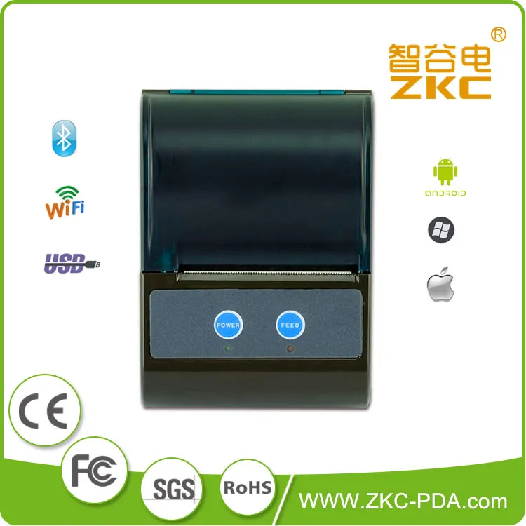 Мобильный фотопринтер 58 мм Wifi Термопринтер для чеков|mobile photo printer|receipt printerthermal receipt