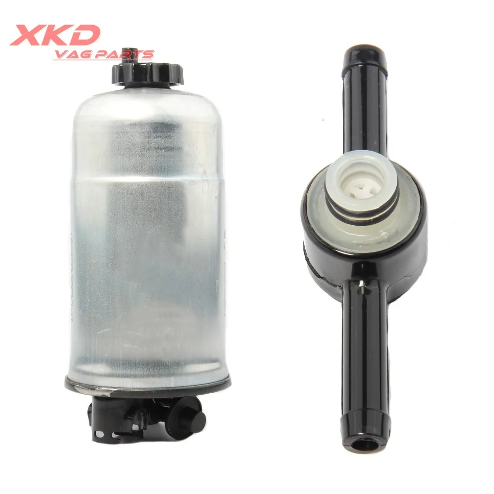 For VW Golf Jetta MK4 AUDI A3 A4 A6 Diesel Fuel Filter &Check Valve 1