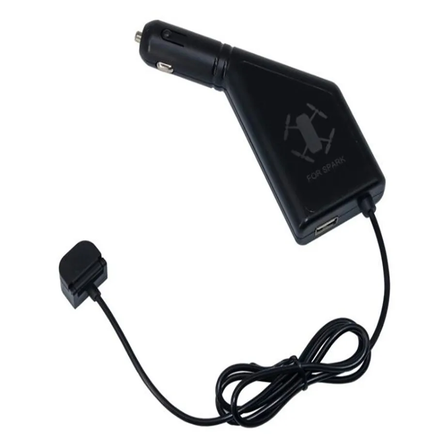 Dji Spark Car Charger with USB Charging Port Remote Control for DJI Spark Drone Battery Transport Outdoor Vehicle Charger-5