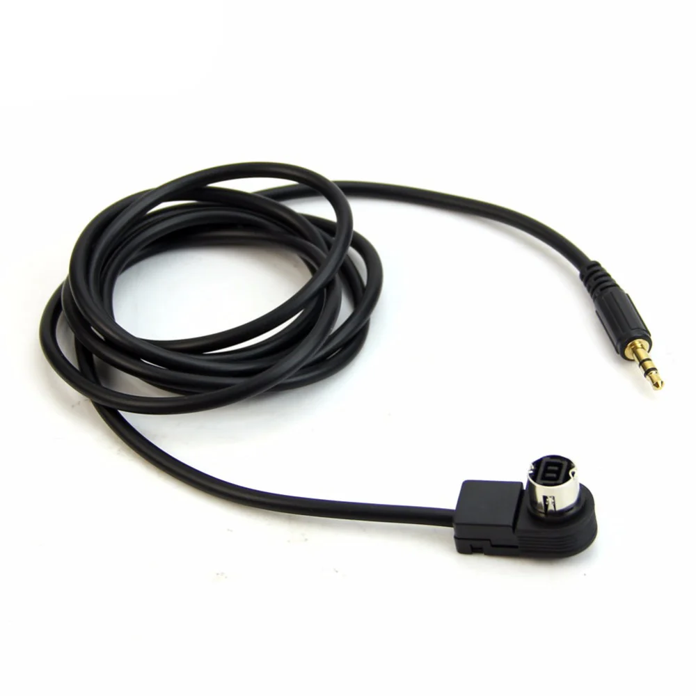 Автомобильный 3,5 мм стерео мини-джек для ALPINE/JVC Ai-NET 4 фута 100 см Aux автомобильный аудио кабель подходит для адаптера для телефона
