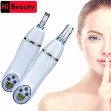 Электрический вакуумный очиститель пор для лица черные точки на носу присоска Алмазная машина для микродермабразии рассеивать акне артефакт