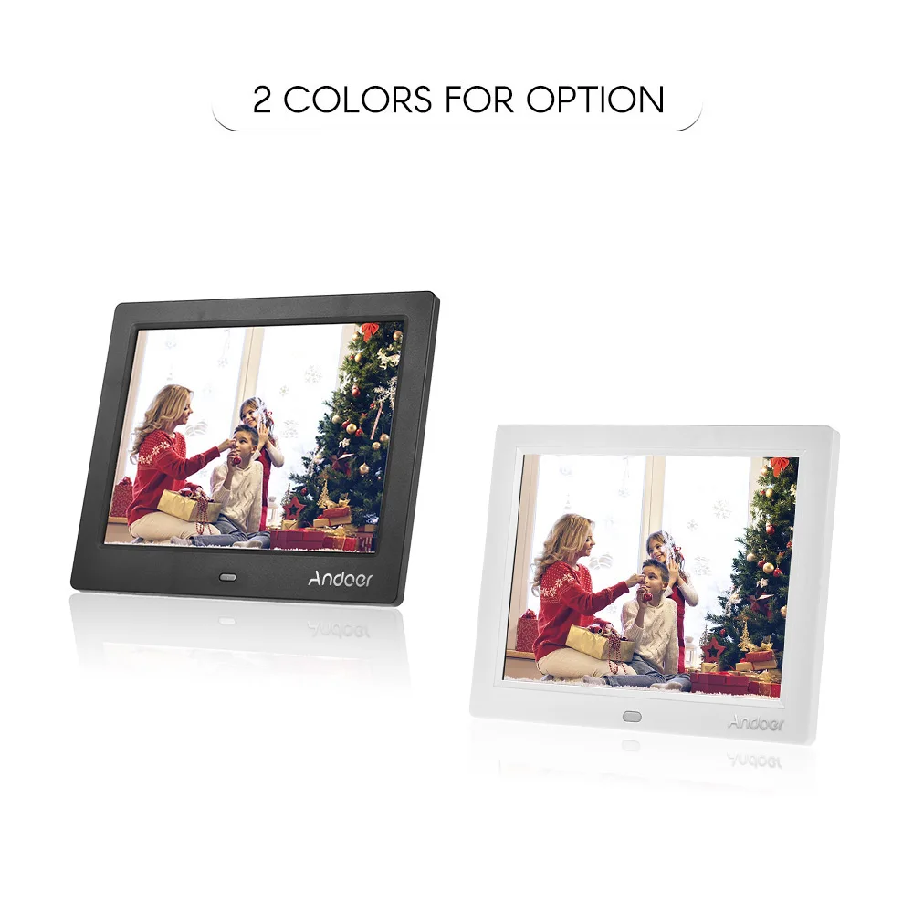 Andoer C805 8 &quotкомпактная светодиодная цифровая фоторамка Настольный альбом 1024*768 4:3