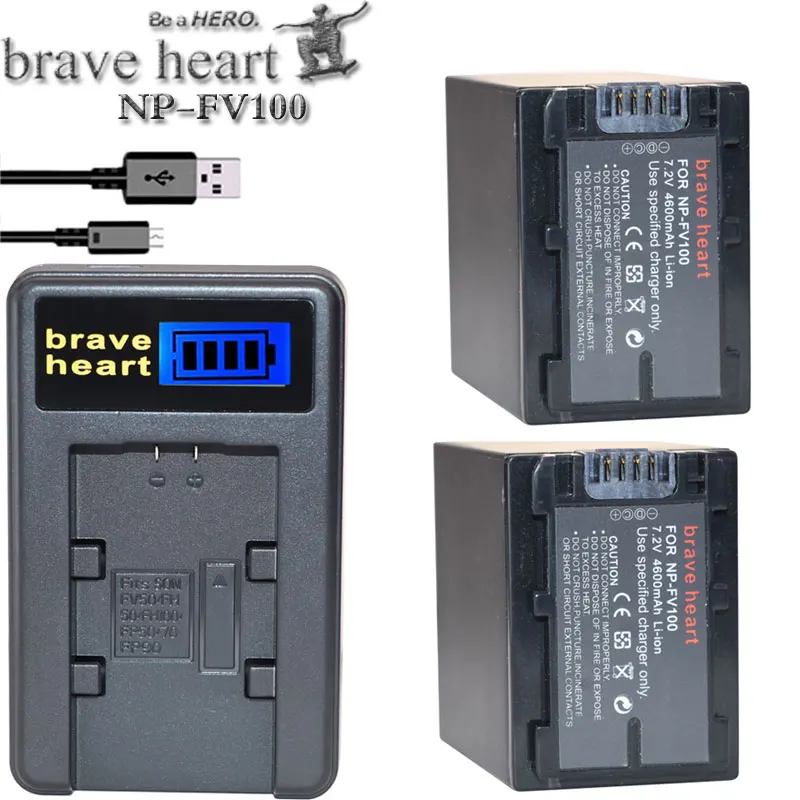 

bateria NP FV100 NP-FV100 FV100 Battery Batteries for Sony NP-FV30 NP-FV50 NP-FV70 SX83E SX63E FDR-AX100E AX100E HDR camera