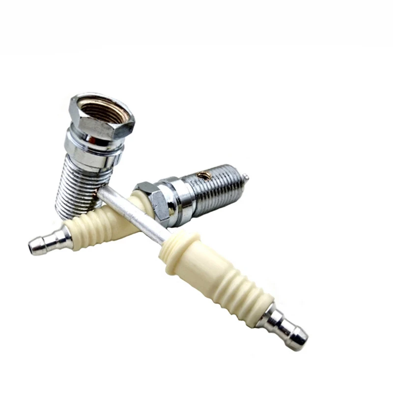 

Creative Spark Plug Metal Pipes Tobacco Pipe DIY Smoking Pipe Gift Mill cigar Smoke Narguile Grinder Mouthpiece