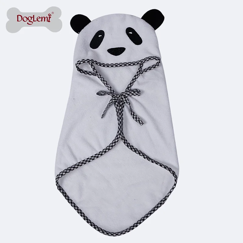 Pet puppy dogs cats polyester bath towel super absorbent Drying Towel for dogs bathrobe towel