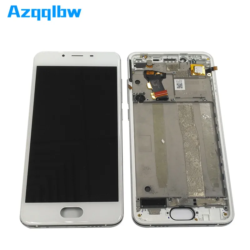 Azqqlbw ЖК-дисплей+ сенсорный экран дигитайзер стекло для Meizu U10 дисплей Замена запчастей Черный/белый/золотой ЖК-дисплей