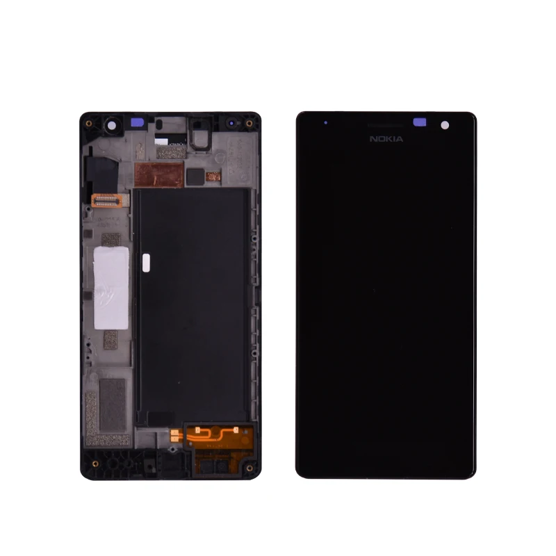 

100% Original For Nokia Lumia 730 735 LCD Display with Touch Screen Digitizer Assembly with Frame free shipping