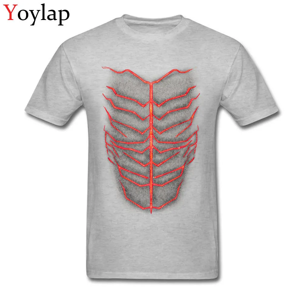 Volcanic Lava Shield O-Neck Mens T-Shirt Summer Fall Design Tops T Shirt Short Sleeve Fashion Cotton Fabric Funny Tee-Shirt grey