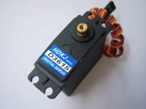 

F16685 HDKJ D3615 56G Torque 15kg . Metal Gear Digital Standard Servo 180 Degree Rotation 4.8v-7.2v for DIY RC Car Boat Robot