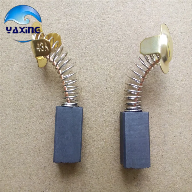 43 10 Pair Carbon Brushes For Electric Motors 7x11x16mm Power Tool