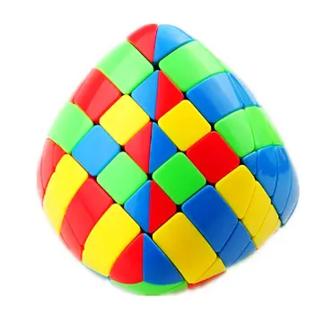 

Shengshou Mastermorphix 5x5 Rice Dumpling Stickerless Magic Cube Puzzle Toy Colorful Multicolor Special Hight Difficult 5x5x5
