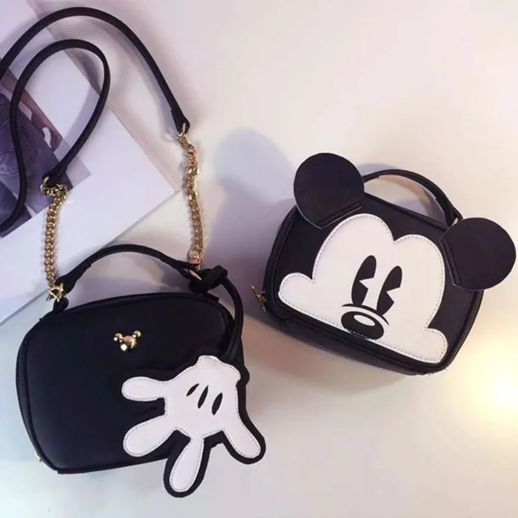 Disney милый мультяшный Микки и сумочкой в форме мышки Kawaii женская сумка с животными