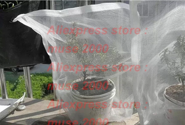 40 Mesh nylon net bag Seed bag 40 60 70 1005 140cm ish fruit plant cover insect bird net Vermin Damage rice seed soaking